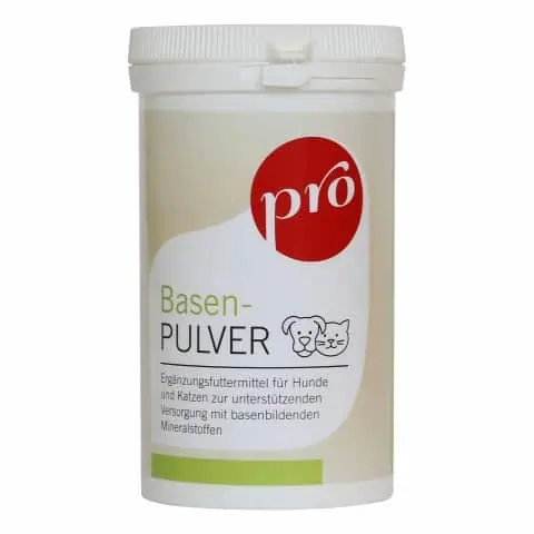 Morgenübelkeit beim Hund Basenpulver ANIfit