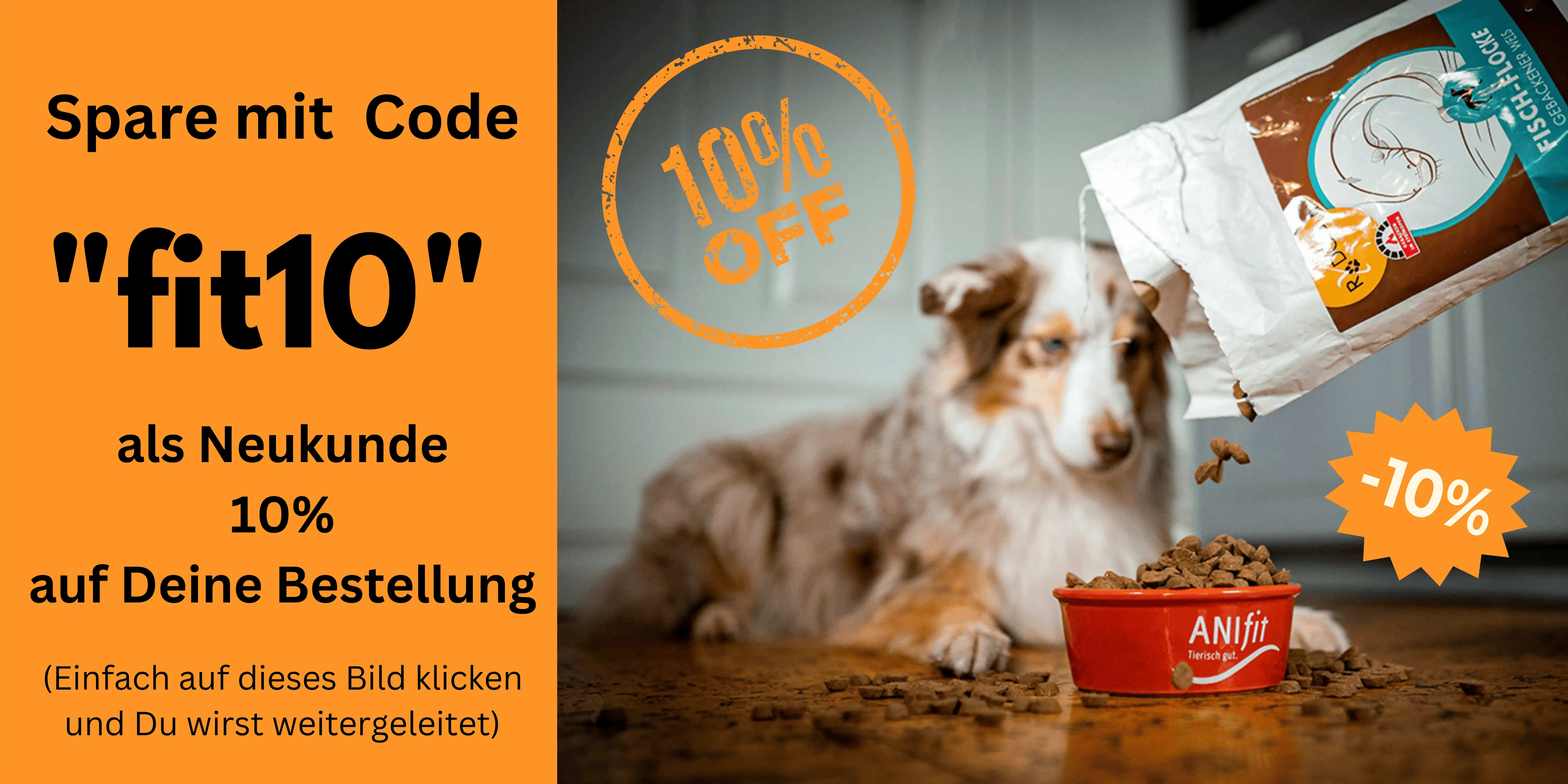 Rabattcode RyDog Hundefutter