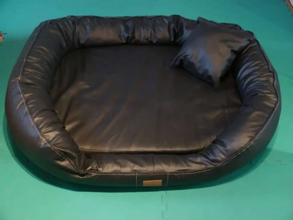 Kunstleder Hundebett Tierlando Lennart